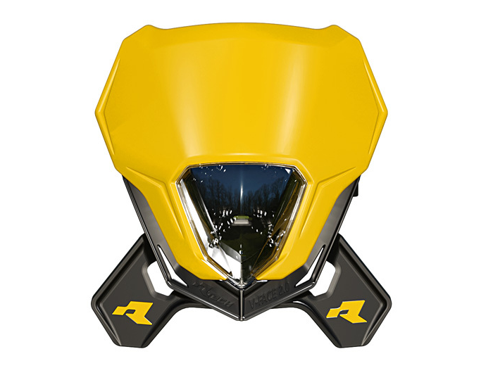 Фар RACETECH V-FACE 2.0 LED Headlight (Black/Yellow)